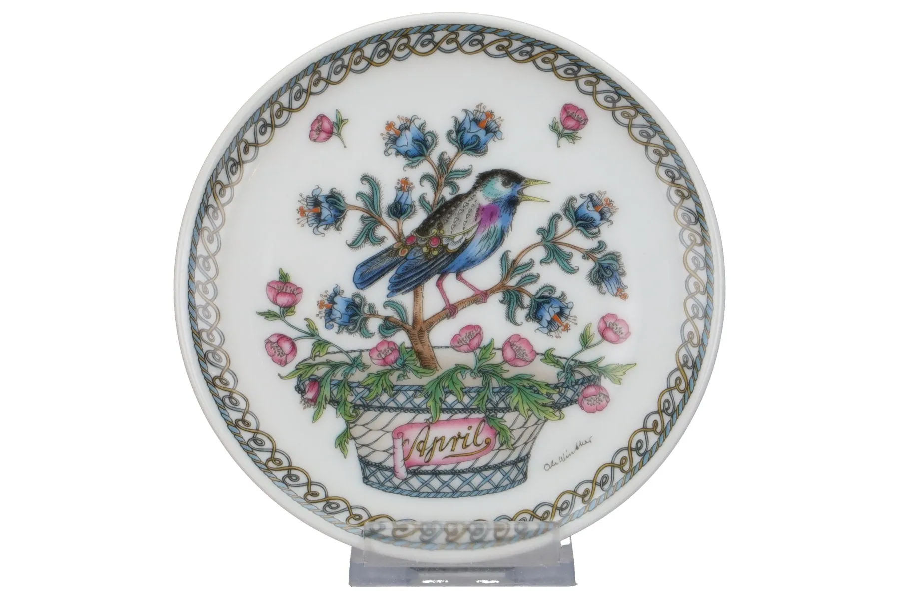 April Star - Hutschenreuther Ole Winther Glasuntersetzer des Monats