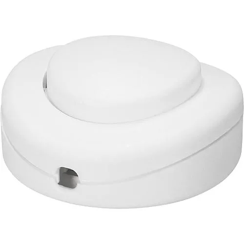Schalter Tretschalter Fußschalter 2A 250V 1polig Weiss