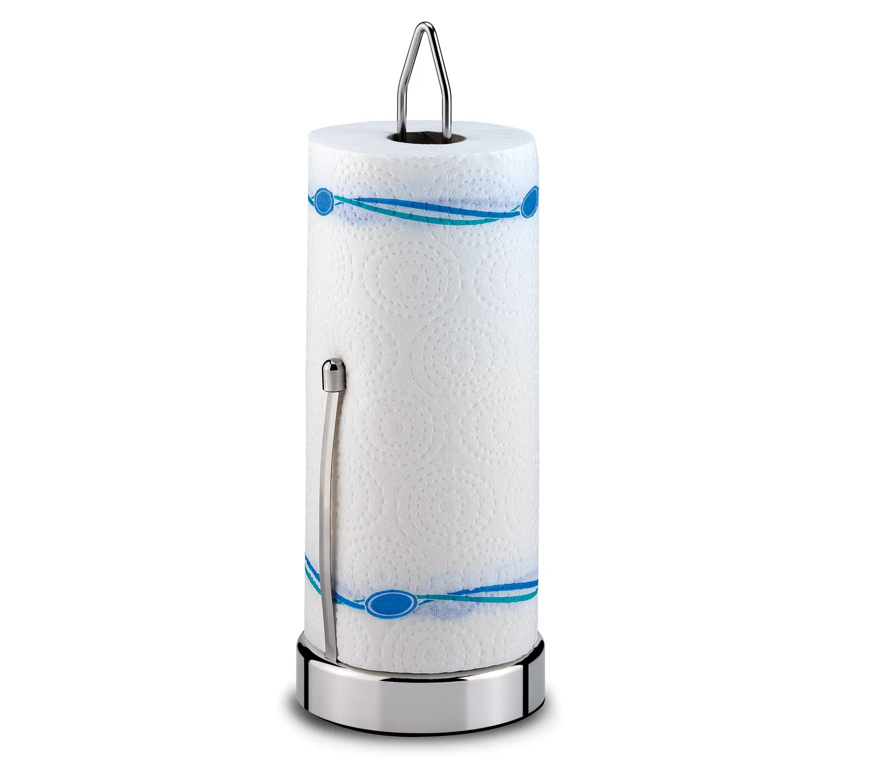 Papierrollenhalter DELUXE 35,5cm hoch stabile Bauweise + praktisch und stilvoll,