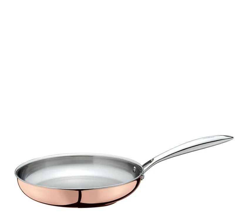 Bratpfanne CULINOX 28cm außen 0,5 mm Kupfer,schnelles Braten, edle Optik