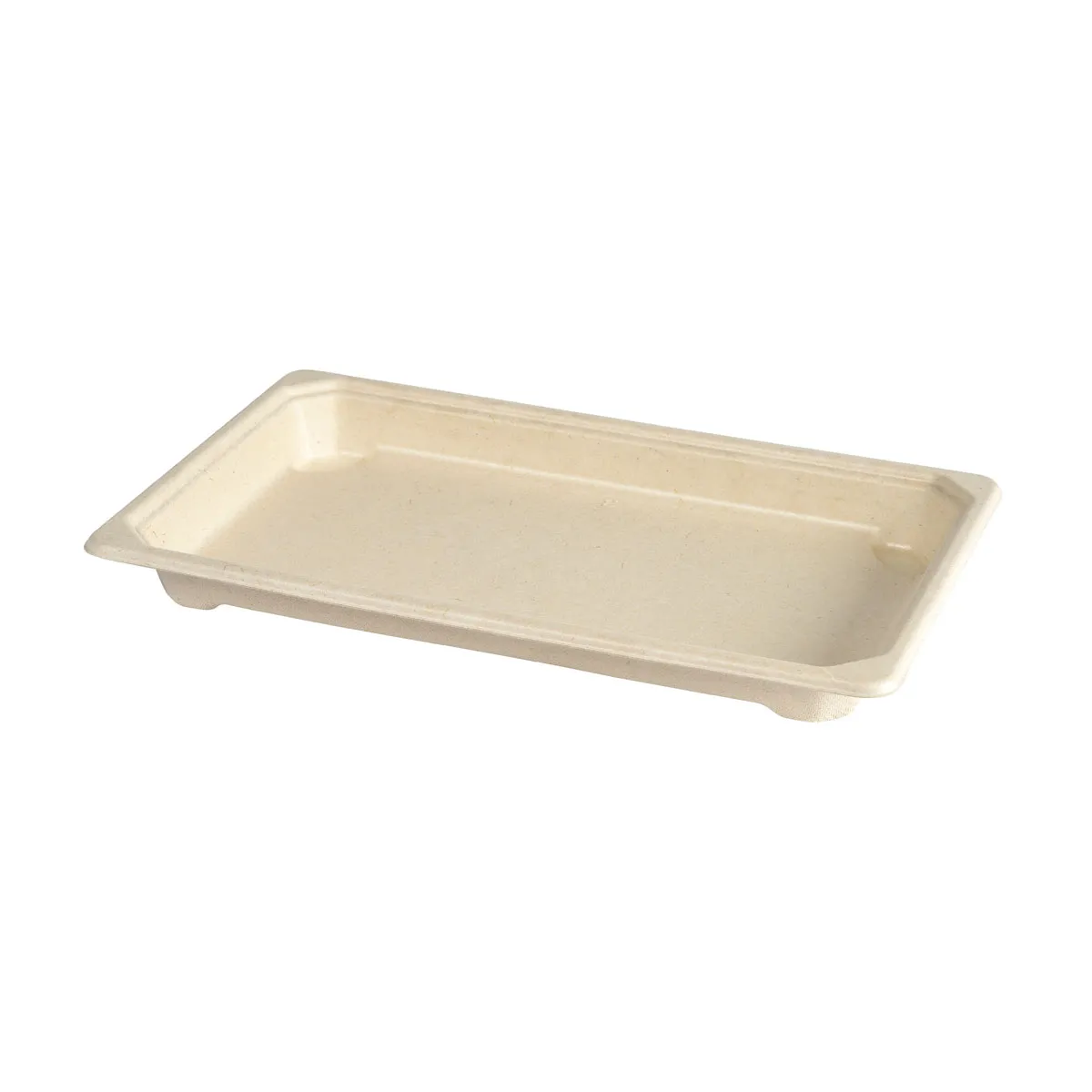 Duni Bagasse Sushi Tray braun, medium 390ml 215 x 135 x 22 mm