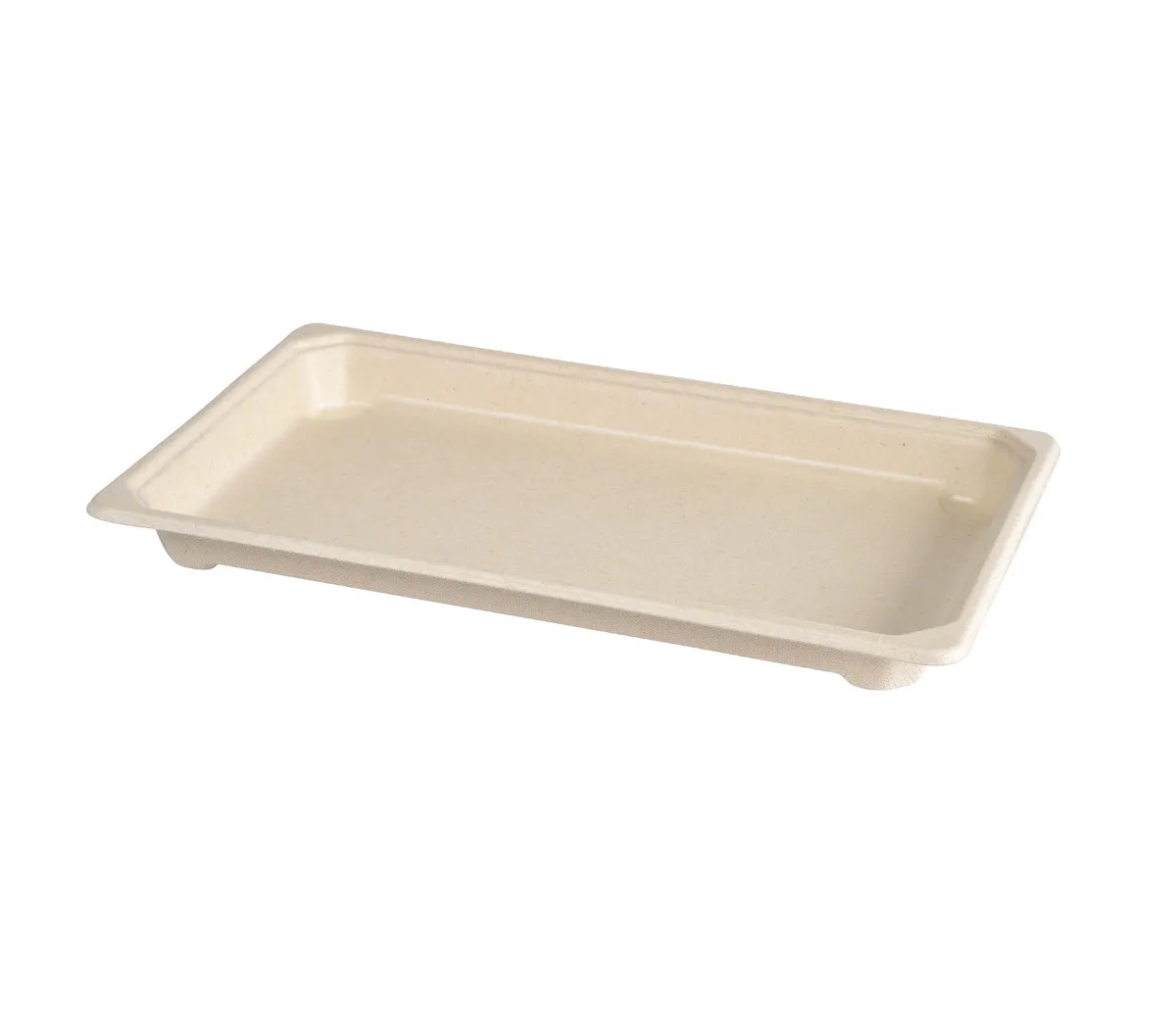 Duni Bagasse Sushi Tray braun, large 500ml 237 x 145 x 22 mm