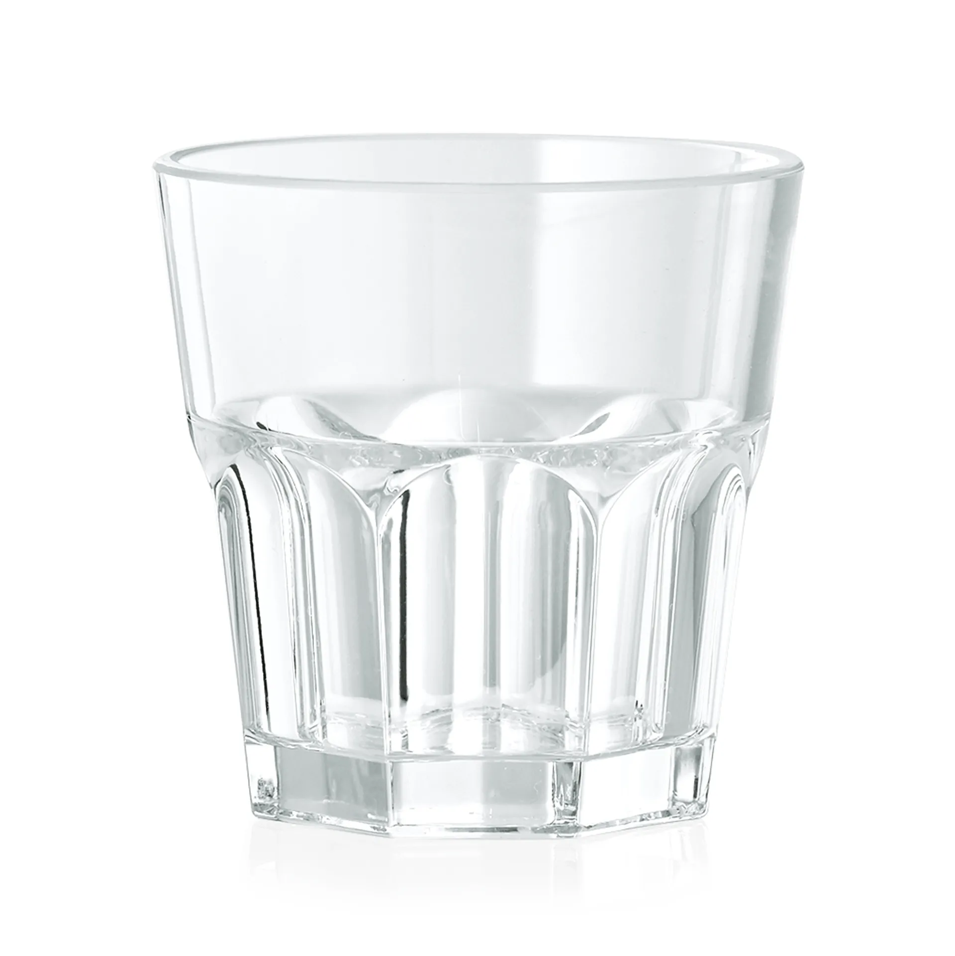 WAS Whiskyglas Set POOL, 170 ml, Ø 7,5 cm, Set á 12 Stück, Polycarbonat
