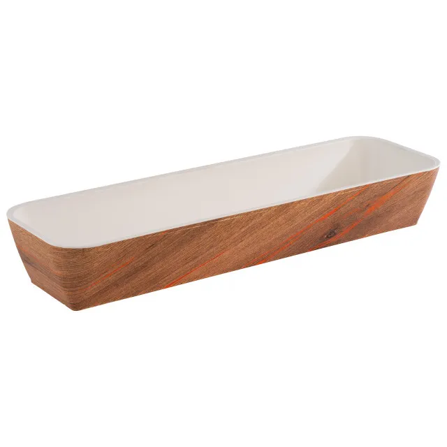 APS GN 2/4 Schale -CRAZY WOOD- 53 x 16,2 cm, H: 8 cm