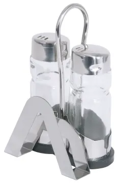 Contacto Menage Salz/Pfeffer mit Kartenhalter