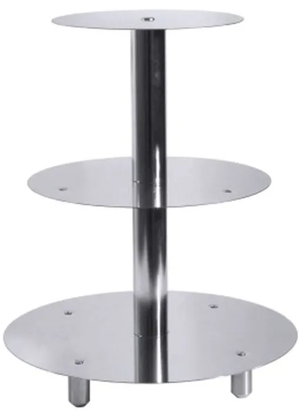 Contacto Etagen-Tortenständer, 3-stufig