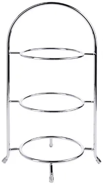 Contacto Telleretagere, verchromt für Teller 18-22cm / 8''