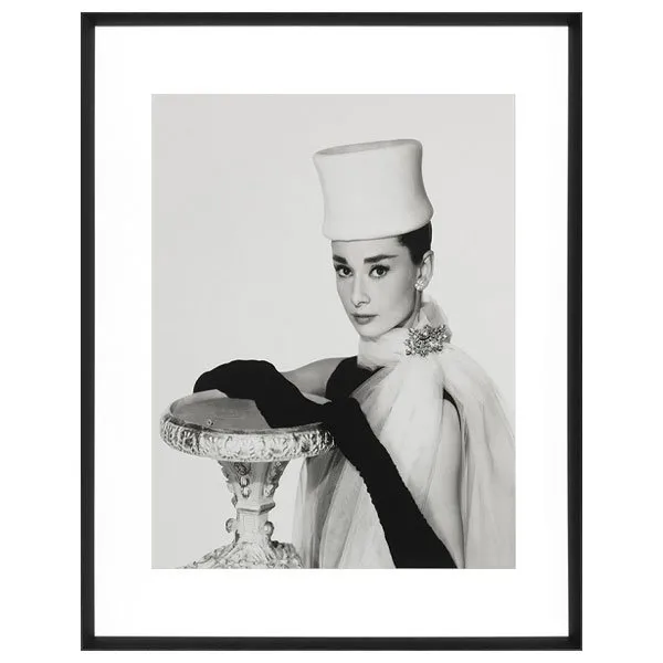 Ablo Blommaert gerahmtes Bild Age of Elegance Schwarzweiß (80x95cm)