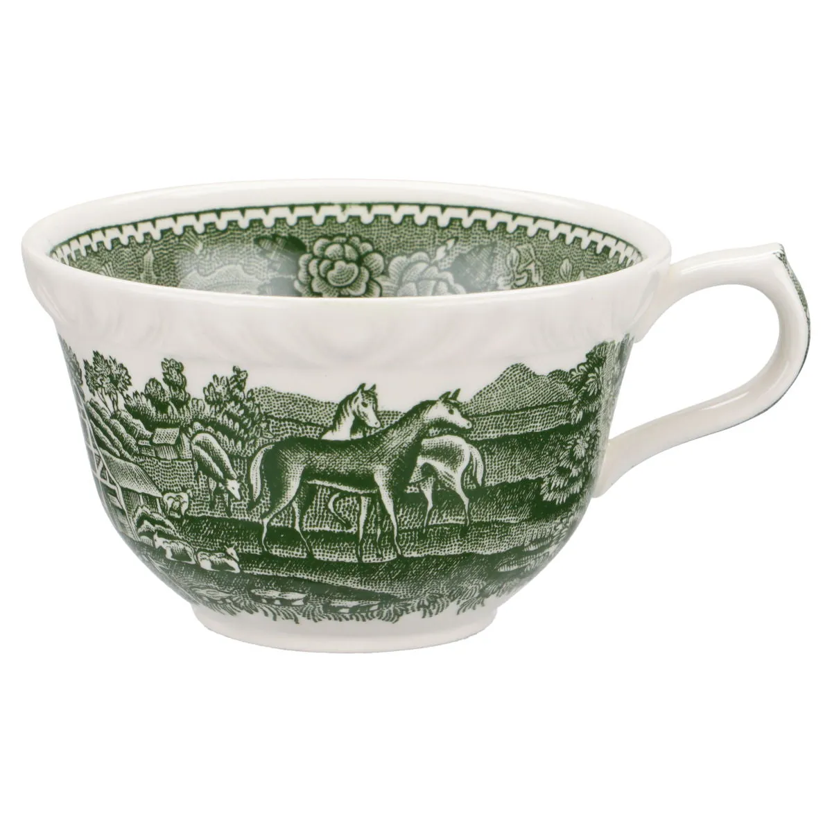 Teetasse - Adams English Scenic grün