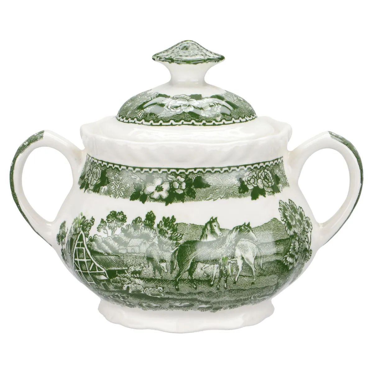 Zuckerdose - Adams English Scenic grün