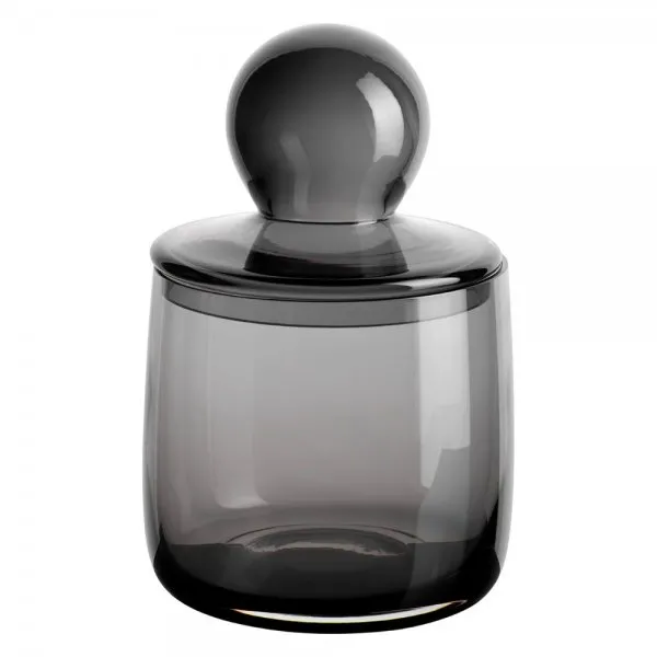 Asa Dose mit Decke Sarabi Grau (14,5x21,2cm)