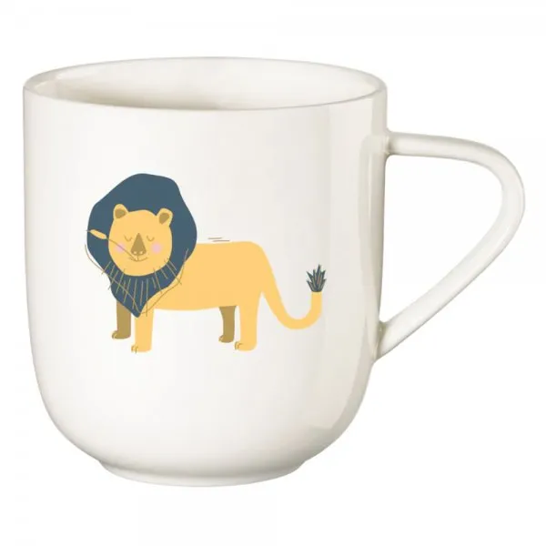 Asa Henkelbecher Coppa Kids Löwe Leo Gelb (250ml)
