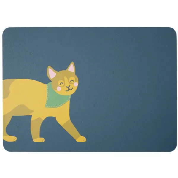 Asa Tischset Coppa Kids Kater Kasimir Blau (46x33cm)