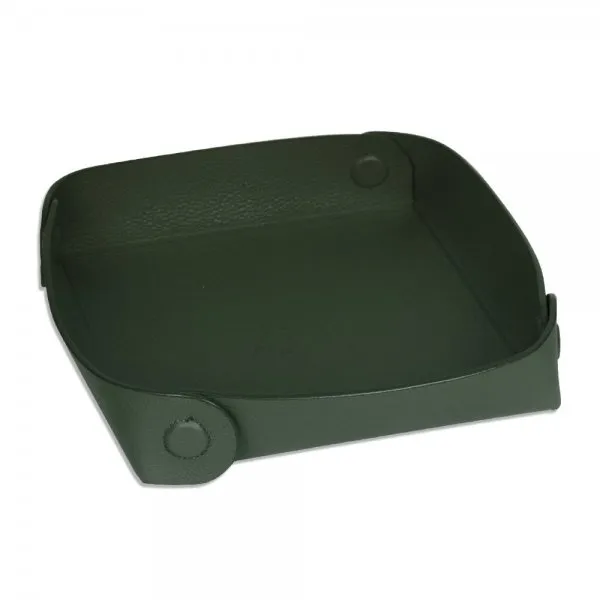 August Sandgren Tablett Tray Leder Cactus (15x15cm)