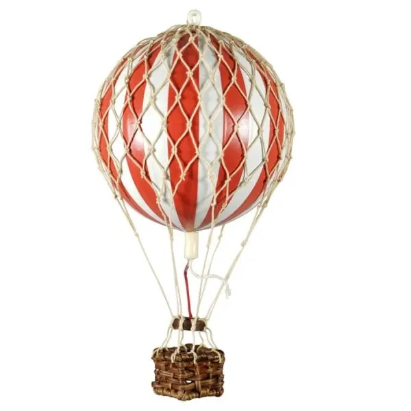 Authentic Models Ballon Floating The Skies Rot Weiß (8cm)