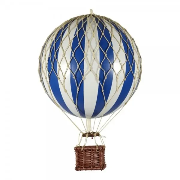 Authentic Models Ballon Travel Light Blue White (18cm)