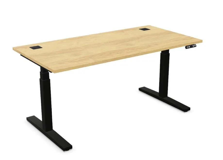 Schreibtisch Natur Hickory