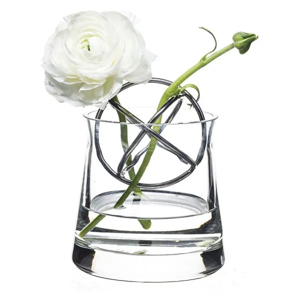 Born in Sweden Vase Sphere Edelstahl Small (13,5cm)