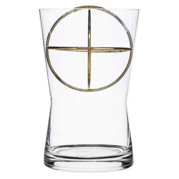 Born in Sweden Vase Sphere Gold Medium (22cm)