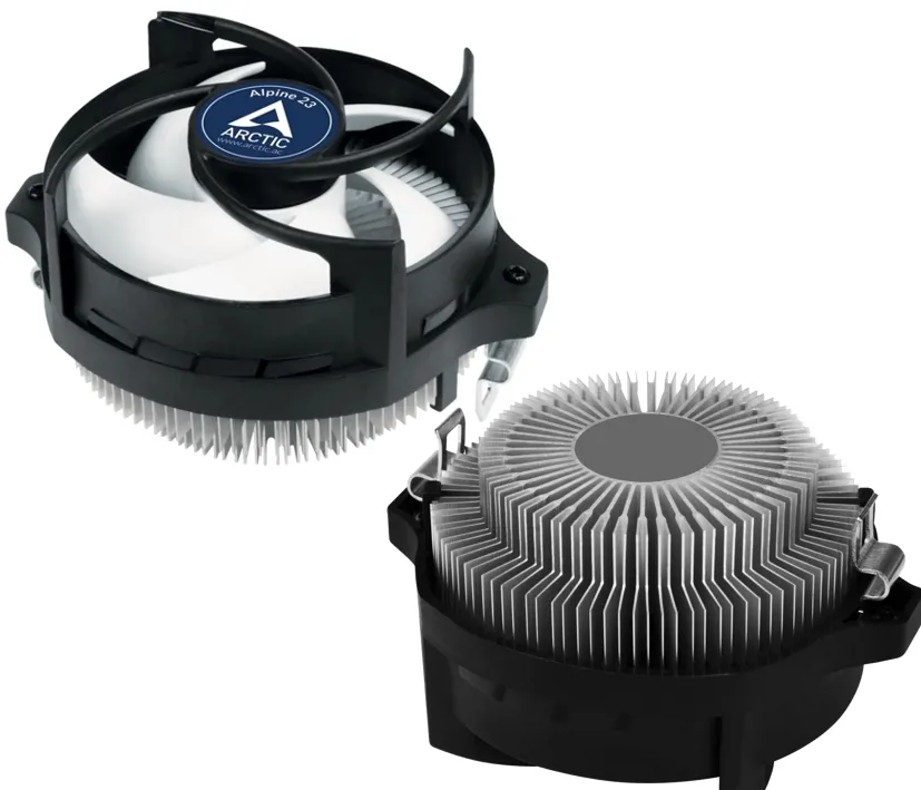 CPU Kühler mit Lüfter zu AMD Prozessor Sockel AMD4 AMD3+ AMD2+ FM2 FM1 mit Wärmeleitpaste