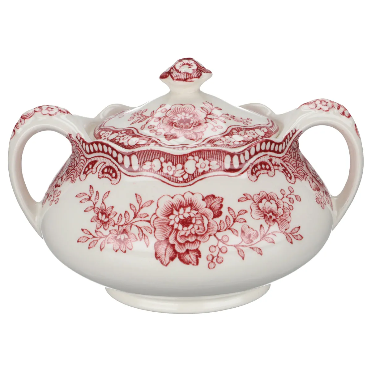 Zuckerdose - Crown Ducal Bristol rot