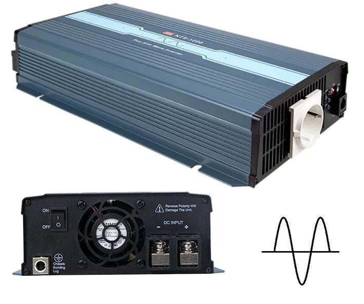 DCAC Wechselrichter 12V auf 230V 1200W Dauer Peak 2000W echter Sinus mit RS232 Fernsteuerport