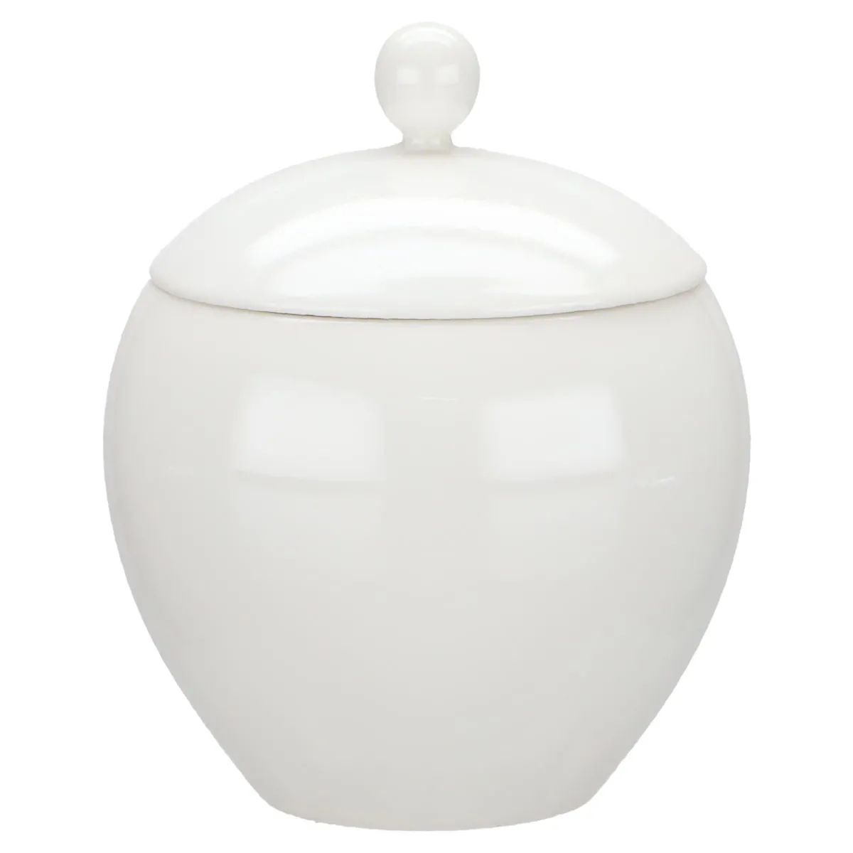 Zuckerdose - KPM Berlin Urbino I.Wahl weiß