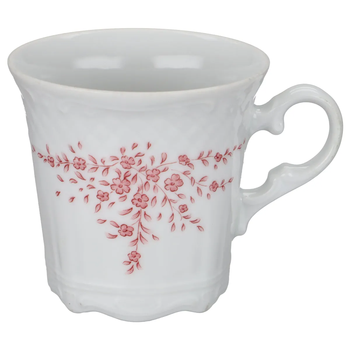 Kaffeetasse - Eschenbach Escorial Rosa Blütenranke