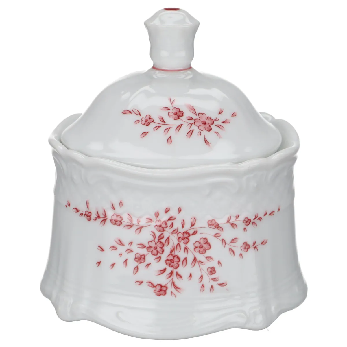 Zuckerdose - Eschenbach Escorial Rosa Blütenranke