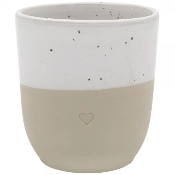 Eulenschnitt Becher Herz