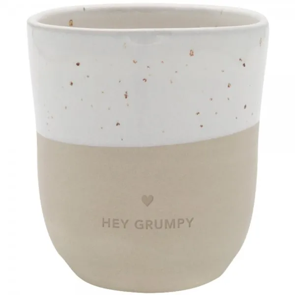 Eulenschnitt Becher Hey Grumpy