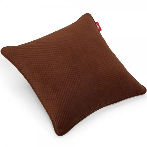 Fatboy Kissen Recycled Square Pillow Royal Velvet Tobacco