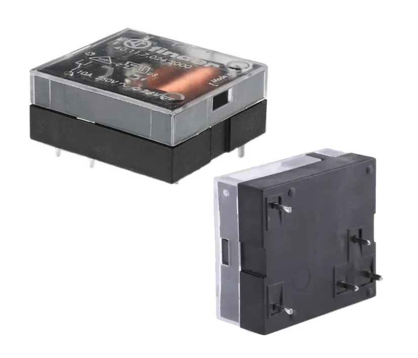 Relais 24V DC Spule F4011 Serie Liegend Ersatz für FEME Eichhoff Liebherr RAFI E3206L uvwm