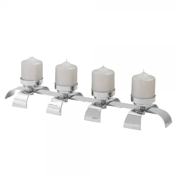 Fink Adventsleuchter Aaron für Stumpenkerzen (64cm)