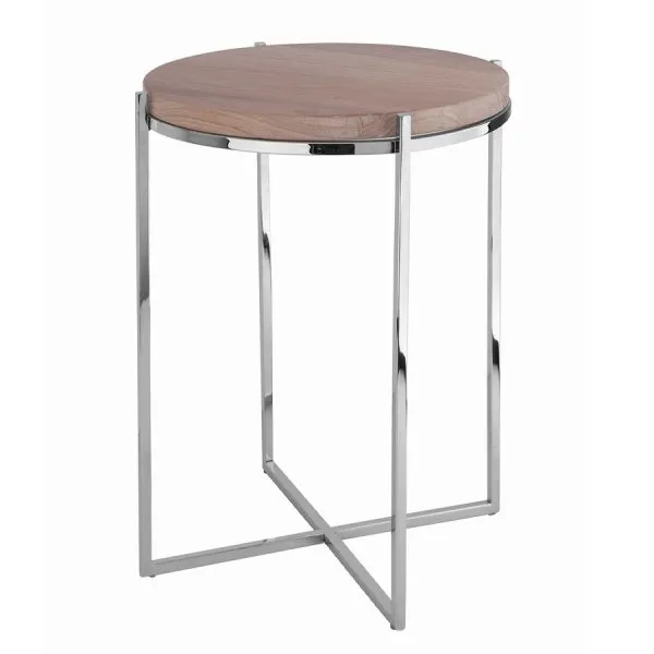 Fink Beistelltisch Brixton mit Eichenholz (41cm)