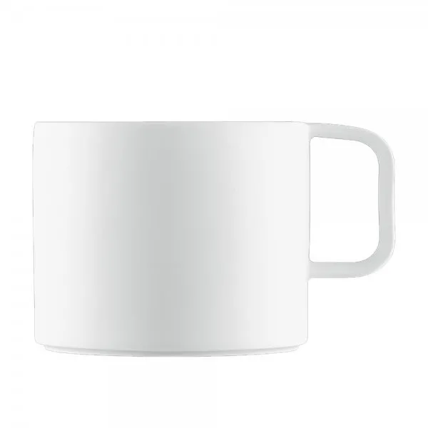 Fürstenberg Becher mit Henkel Datum Satiniert