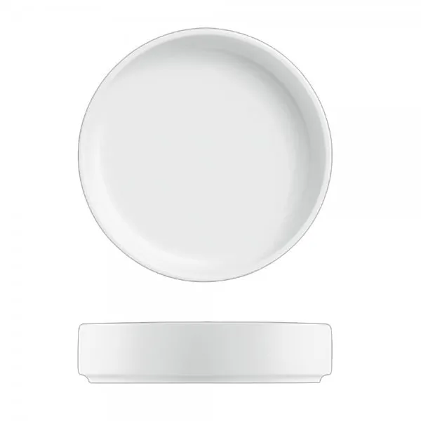 Fürstenberg Dippschale Datum Satiniert (7,6cm)