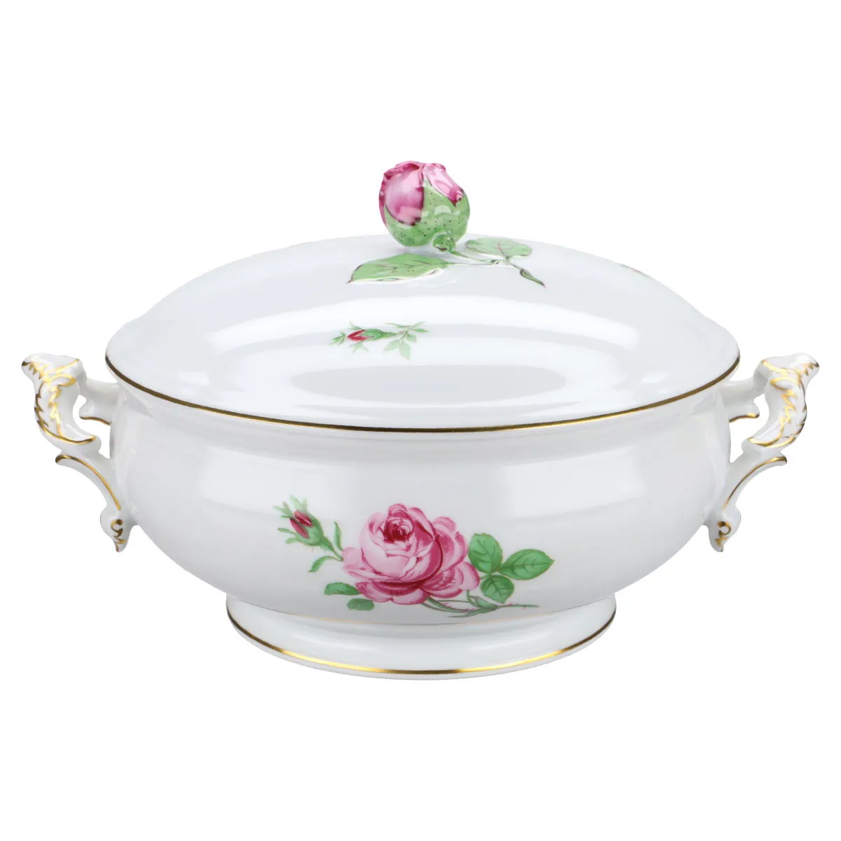 Ragout Terrine - Fürstenberg Alt Fürstenberg Rote Rose 02171