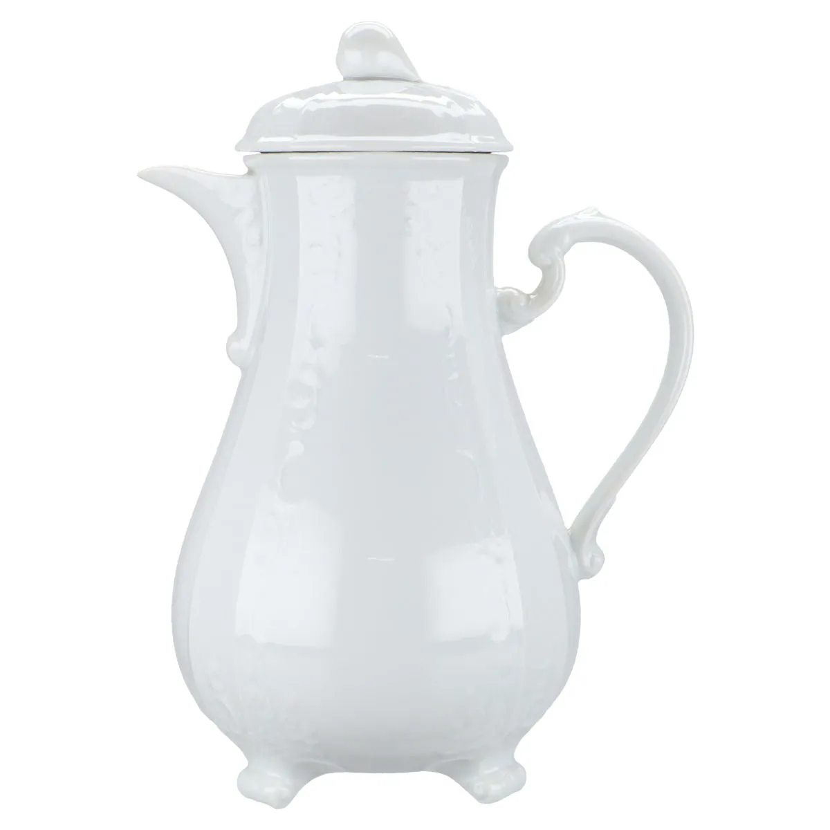 Kaffeekanne - Fürstenberg Solitude weiß