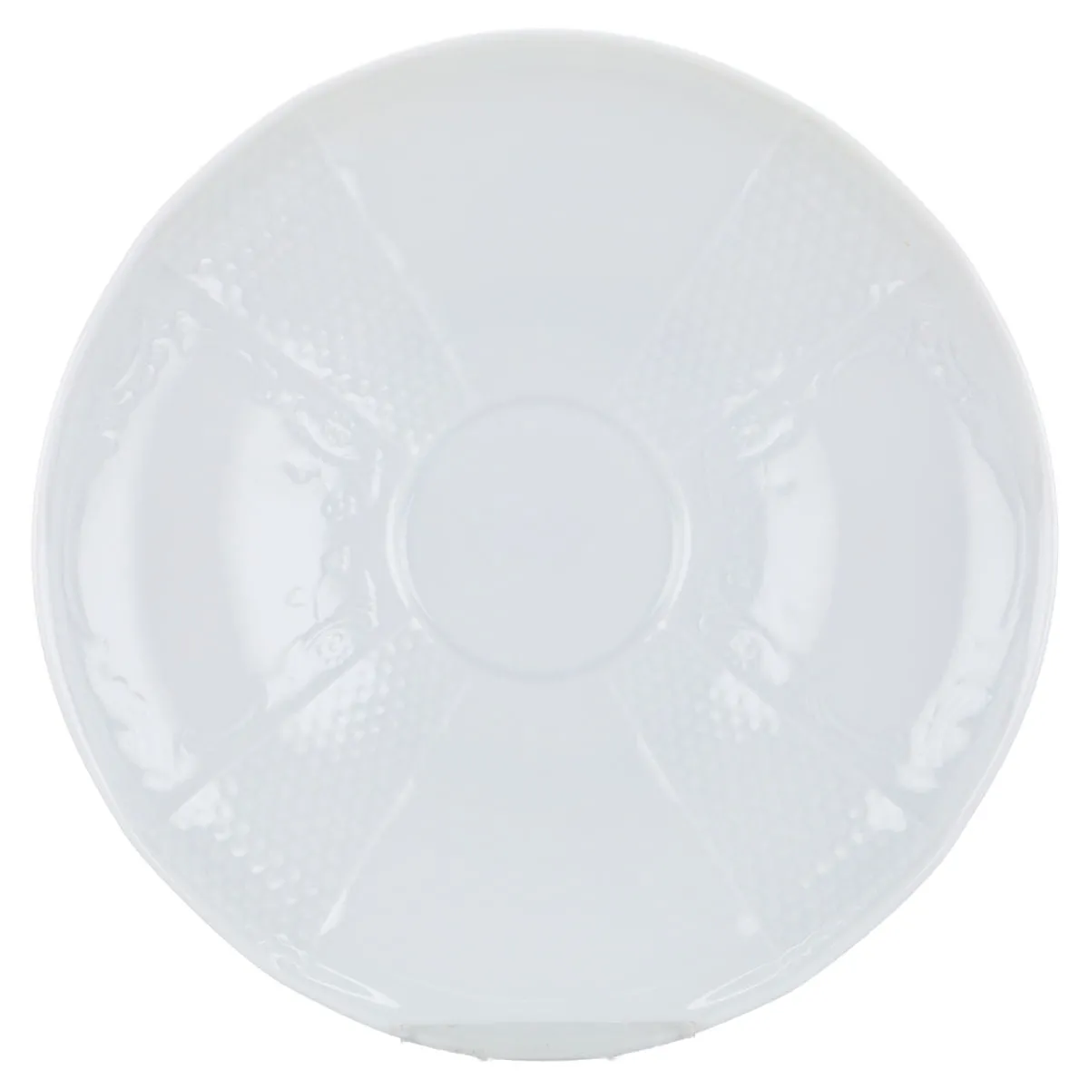 Untertasse für Kaffee Tee - Fürstenberg Solitude weiß