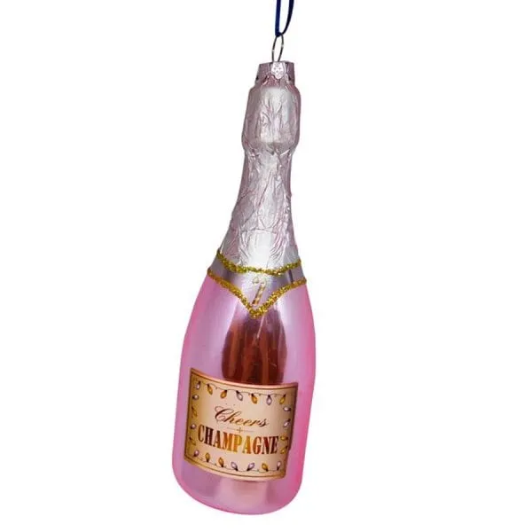 Gift Company Christbaumschmuck Champagner Flasche
