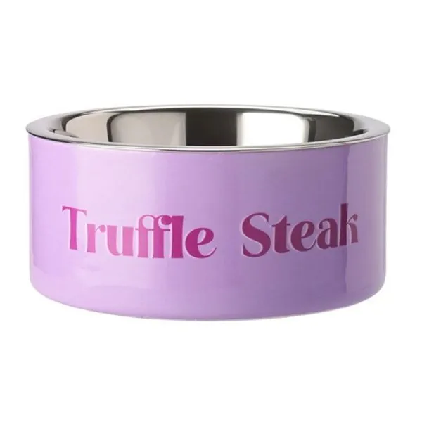 Gift Company Futternapf Love Pets für Katzen und Hunde Truffle Steak Flieder (20cm)
