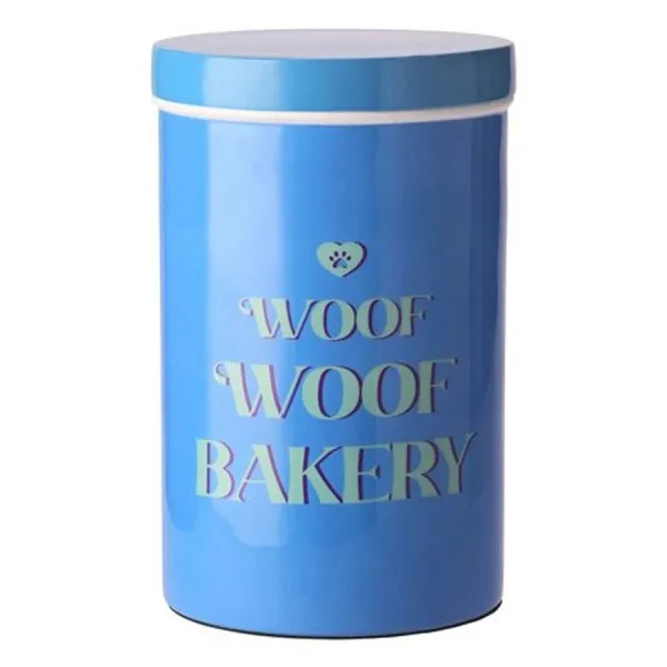 Gift Company Leckerlidose Love Pets Woof Woof Bakery Blau