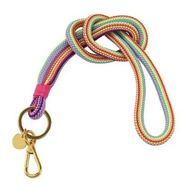 Gift Company Schlüsselanhänger Metropolitan Lanyard Rainbow Pink Gold