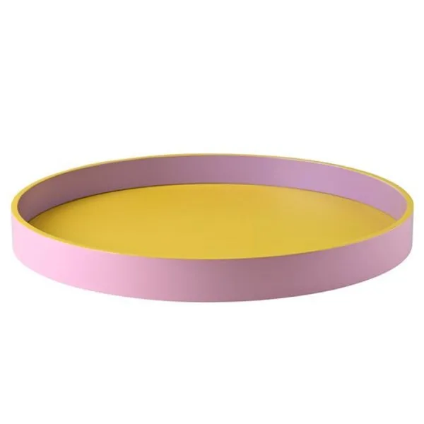 Gift Company Tablett Spa Gelb/Lila/Rosa (M)