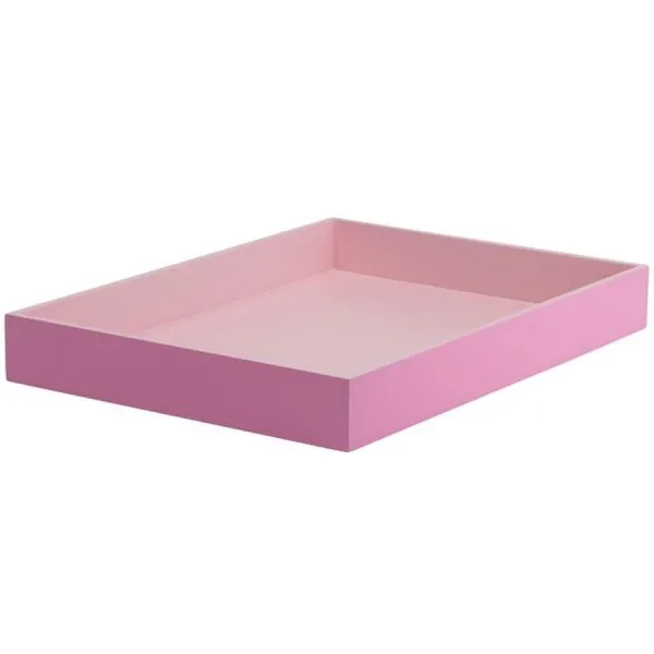 Gift Company Tablett Spa Rechteckig Pink Rosa (40x29cm)