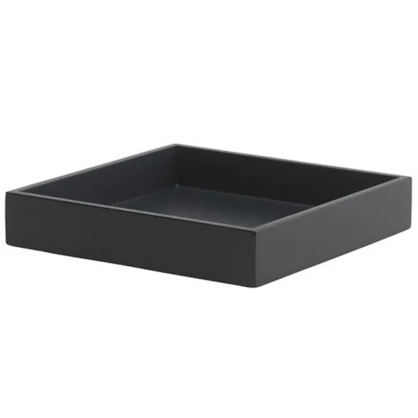 Gift Company Tablett Spa Schwarz/Grau (19x19cm)