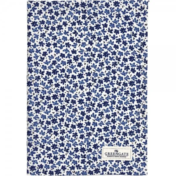 Greengate Geschirrtuch Dahla White (70x50cm)