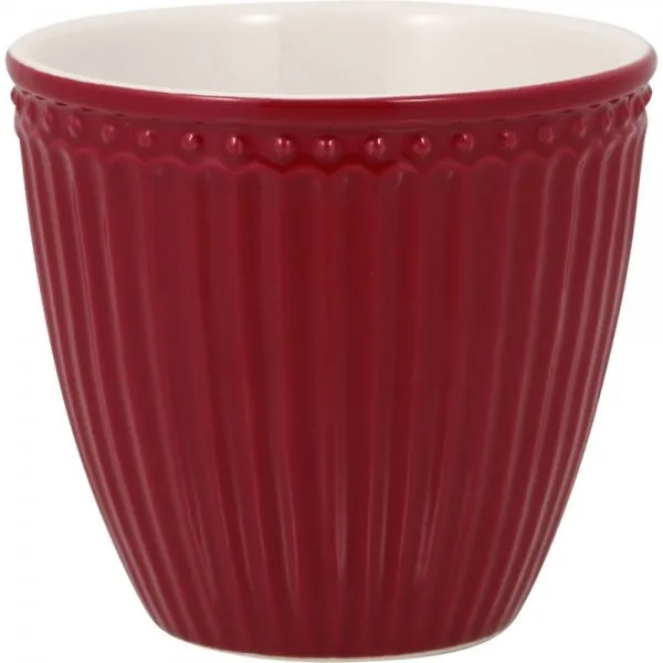 Greengate Latte Cup Tasse Alice Claret Red (300ml)