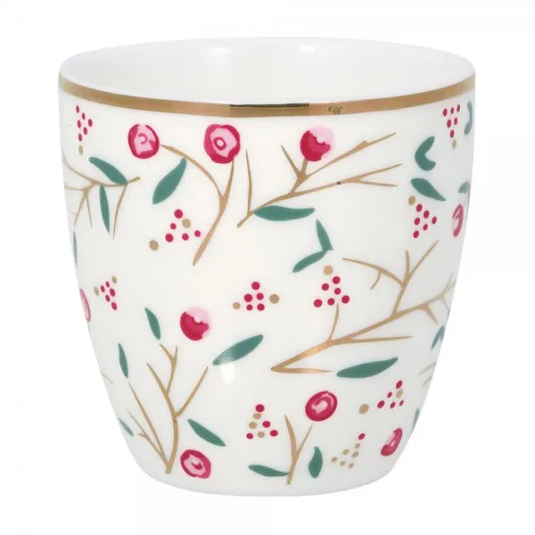 Greengate Mini Latte Cup Maise White